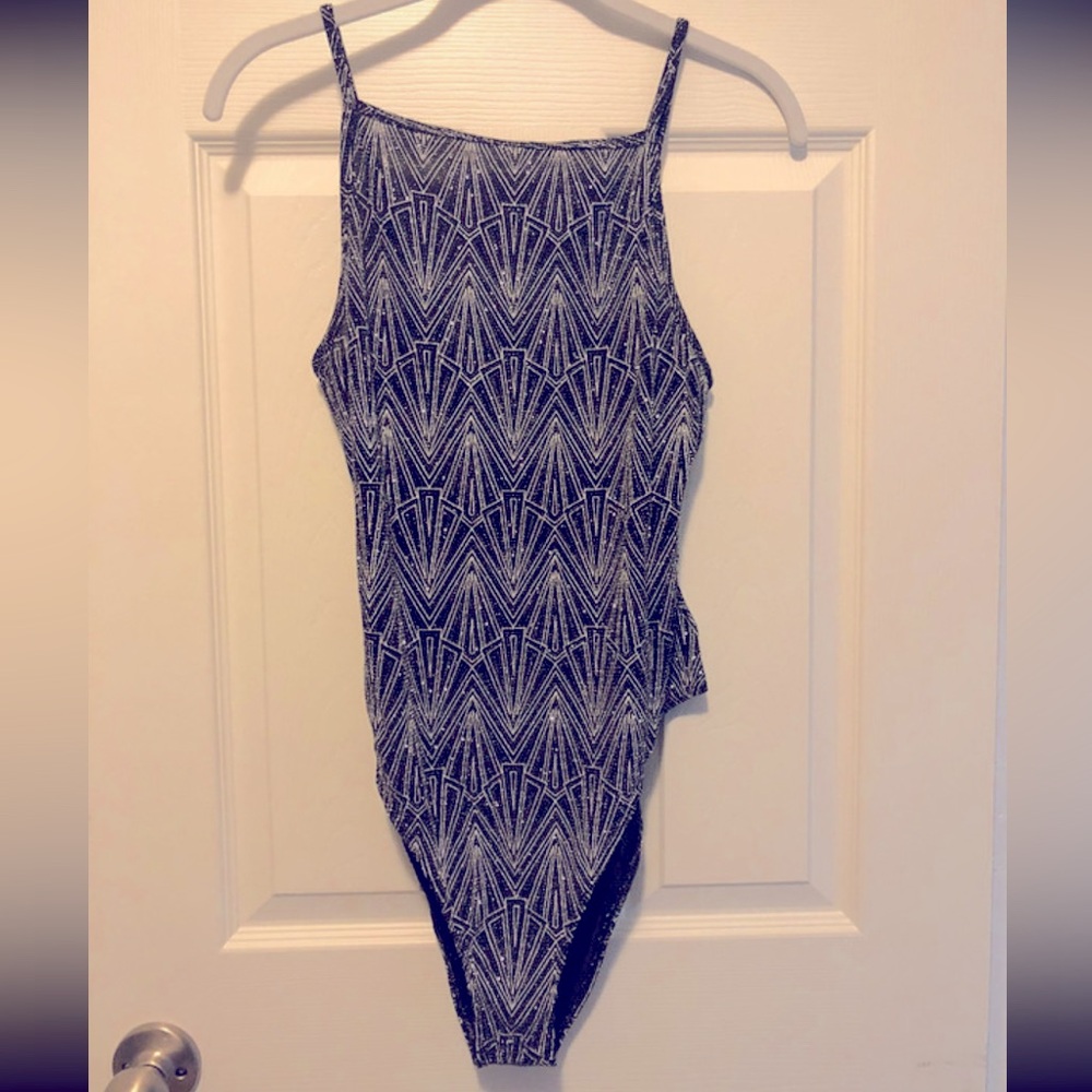 h&m sparkly body suit